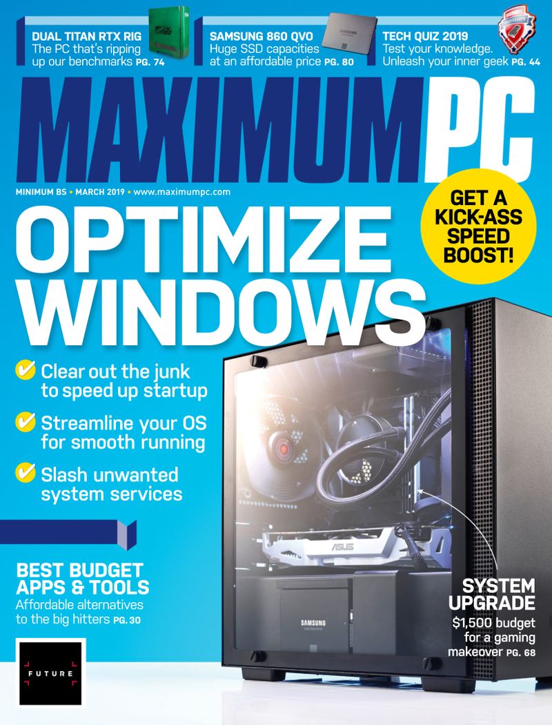 Maximum-PC March 01, 2019 Issue Cover