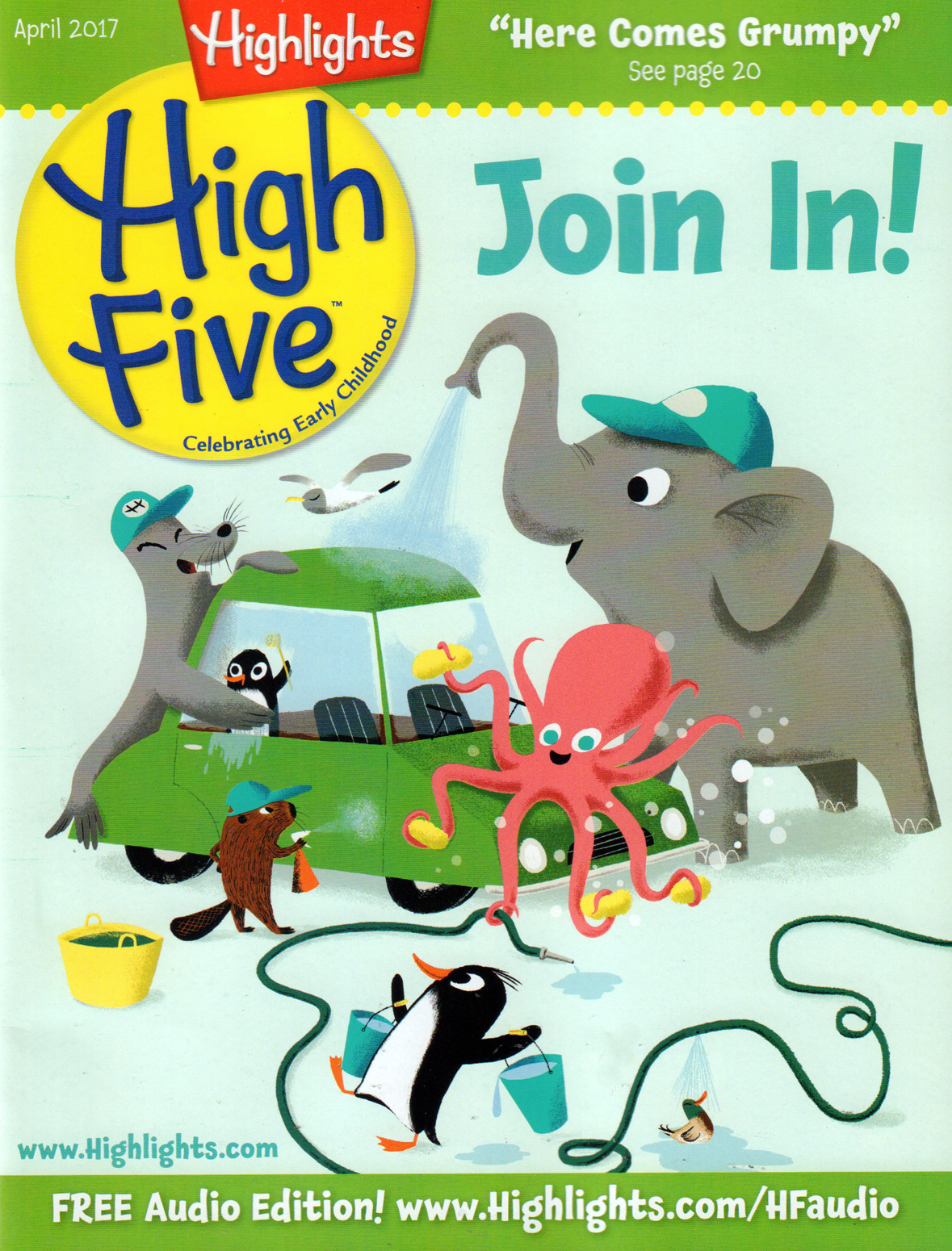 Highlights-High-Five April 01, 2017 Issue Cover