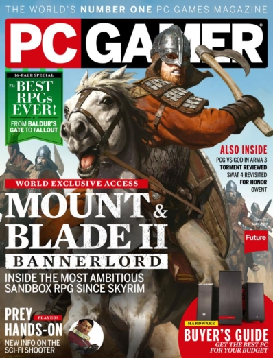 PC Gamer (US Edition) May 01, 2017 Issue Cover