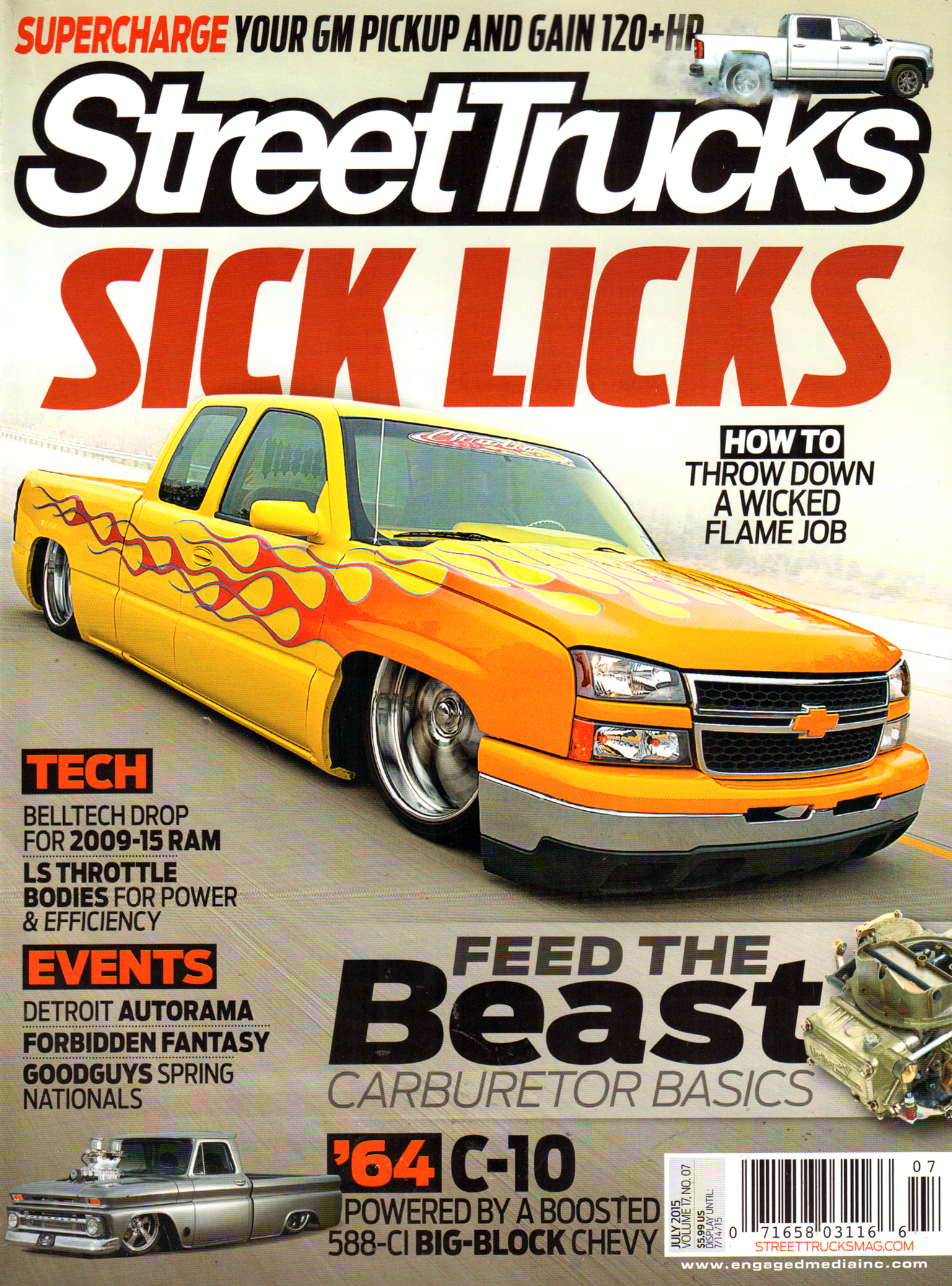 Street-Trucks July 01, 2015 Issue Cover