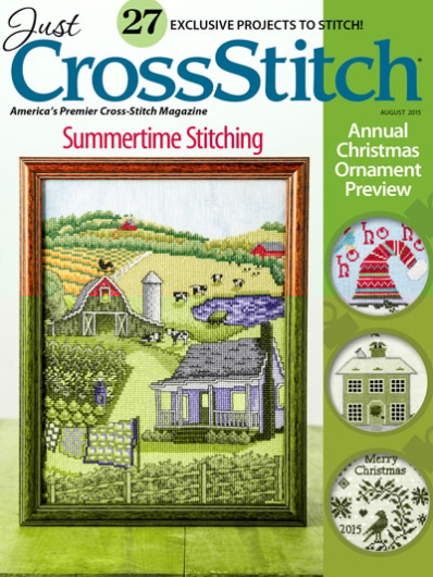 Just CrossStitch July 01, 2015 Issue Cover