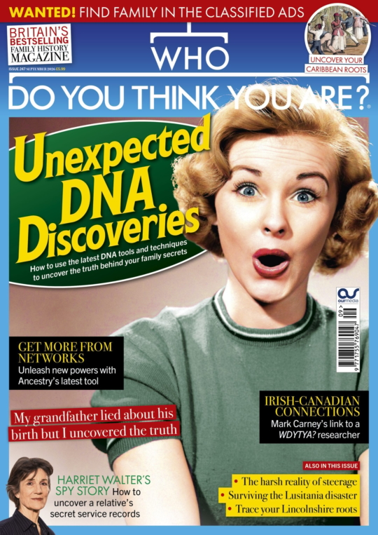 Who Do You Think You Are? September 01, 2026 Issue Cover