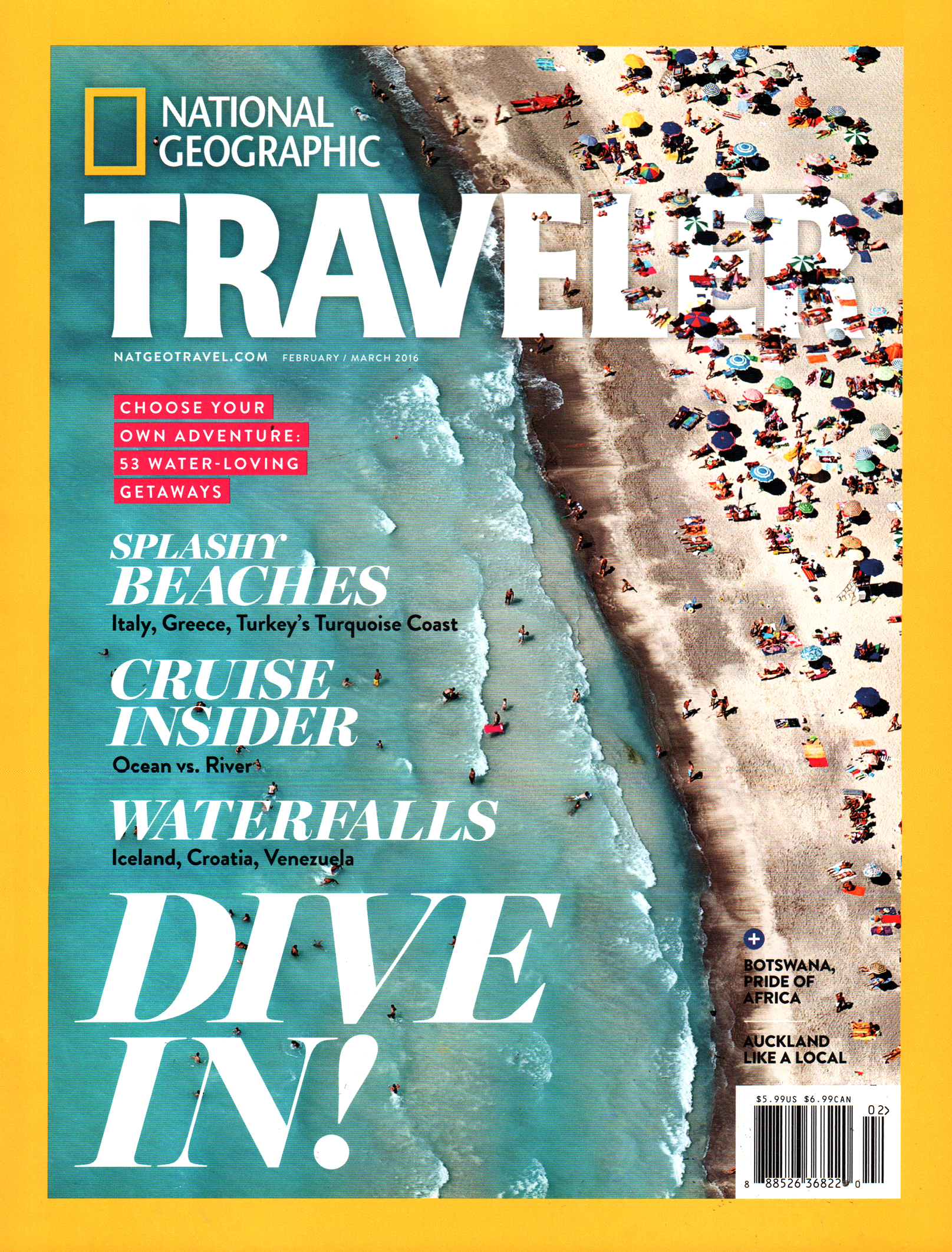 National-Geographic-Traveler February 01, 2016 Issue Cover