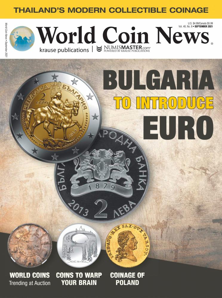 World-Coin-News September 01, 2021 Issue Cover