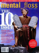 Mental-Floss April 02, 2004 Issue Cover