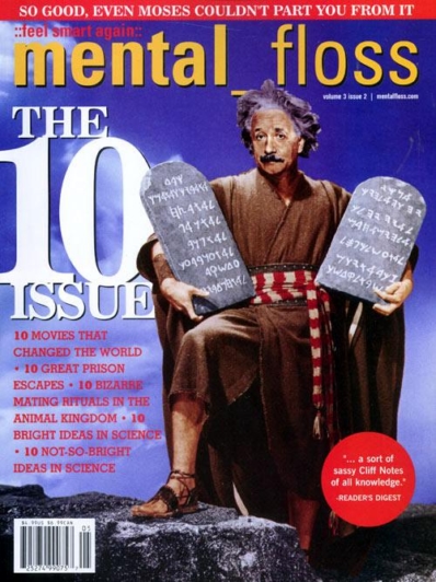 Mental Floss April 02, 2004 Issue Cover
