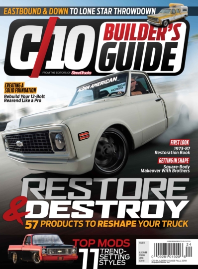 C10 Builders Guide September 01, 2018 Issue Cover