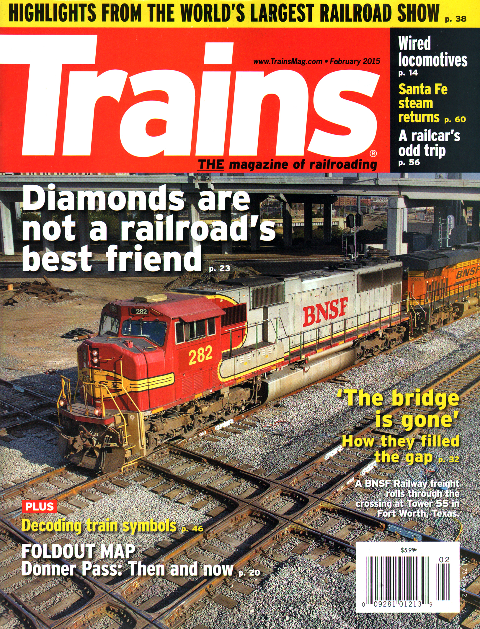 Trains February 01, 2015 Issue Cover