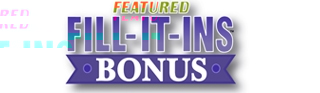 Featured Fill It Ins Bonus magazine