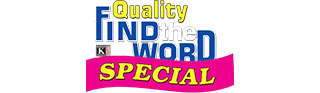 Quality Find The Word Special magazine