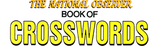 The National Observer Book of Crosswords magazine