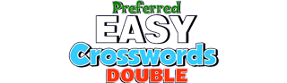 Preferred Easy Crosswords Double magazine