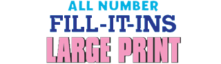 All Number Fill It Ins Bonus magazine