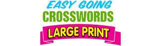 Easy Going Crosswords - Large Print magazine