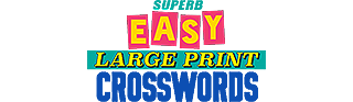 Superb Easy Large Print Crosswords magazine